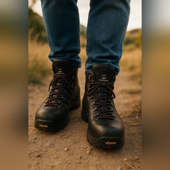 Men's Zamberlan BOOTS Vibram Sole Size 13 - Picture 1 of 11